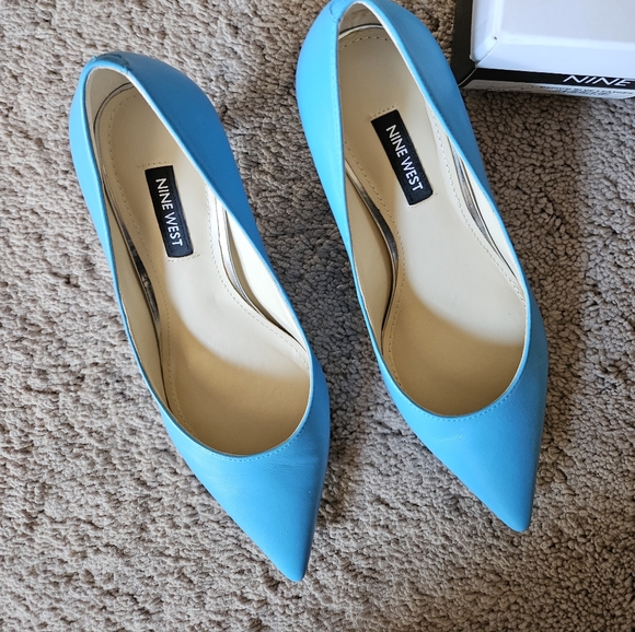 Like NEW ☆ Nine West Heels/Shoes, Size 6, CUTE! - Picture 2 of 4